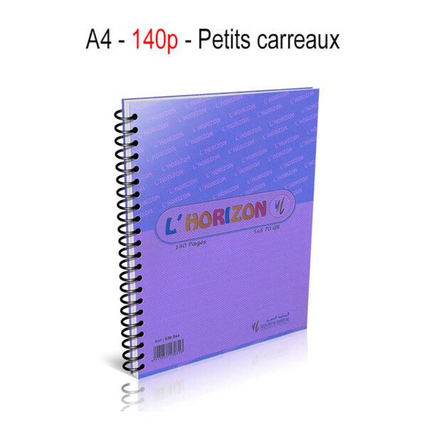 cahier-a4-spiral-140p